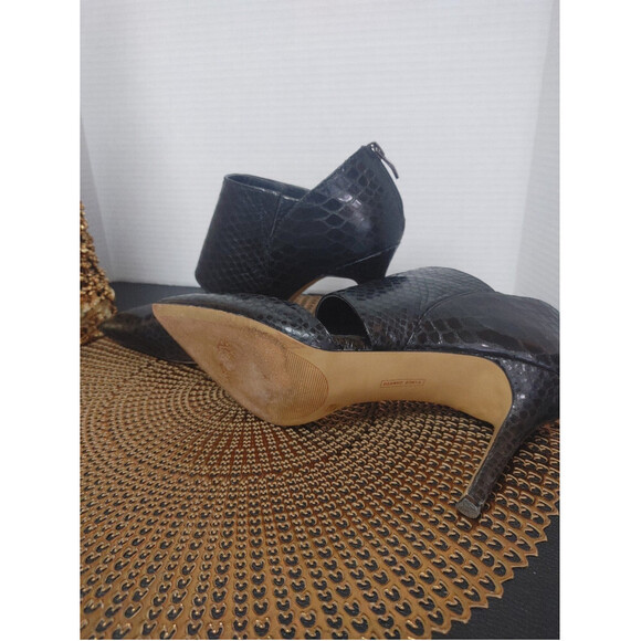 Vince Camuto Snakeskin Heels Size 9.5 - Picture 6 of 6